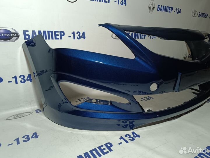 Бампер передний hyundai solaris 2014-2017 цвет ZD6