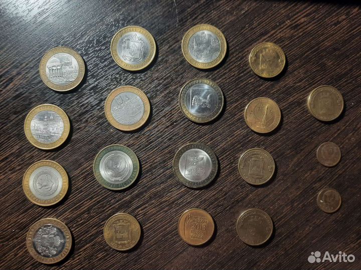 Монеты 10 юбилейные, монеты СССР