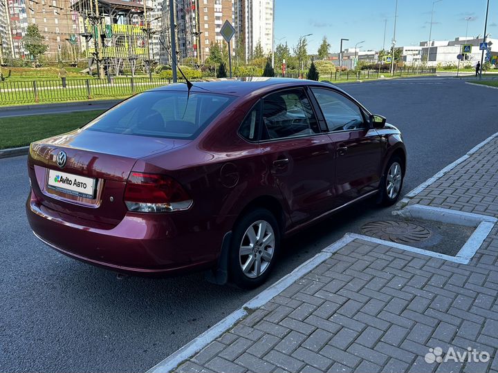 Volkswagen Polo 1.6 AT, 2012, 199 650 км