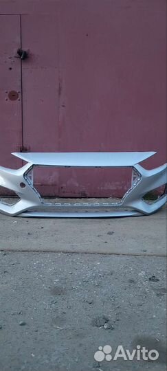Бампер на hyundai solaris ll