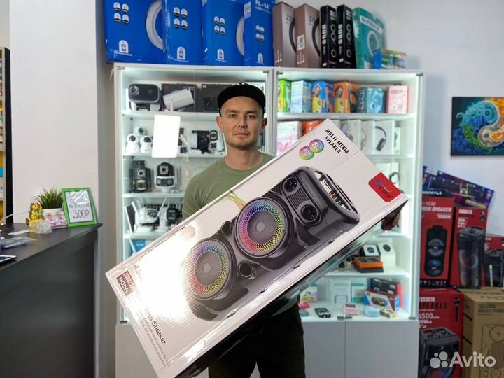 Блютуз колонка большая мощная