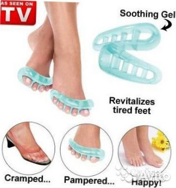 Массажер для пальцев ног Pampered Toes