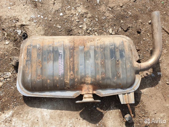 Глушитель основной mitsubishi lancer x лансер 10