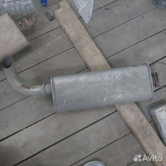 Глушить niva chevrolet задняя часть