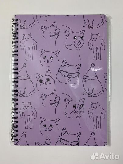 Тетрадь блокнот А4 на кольцах