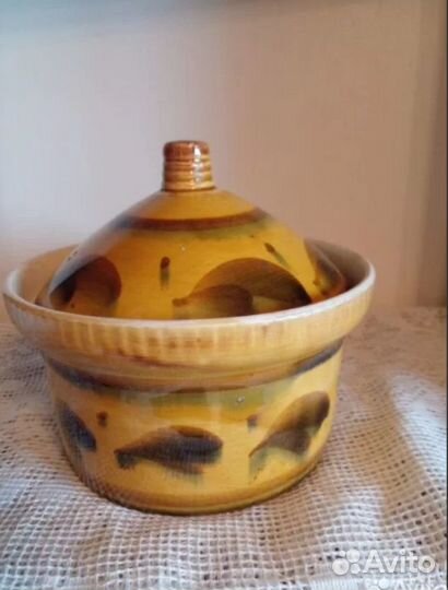 Блюдо и масленка (сахарница) пр-во Конаково. СССР