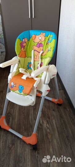 Стульчик для кормления chicco polly
