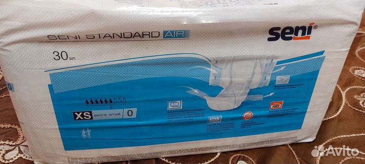 Памперсы для взрослых seni xs 0