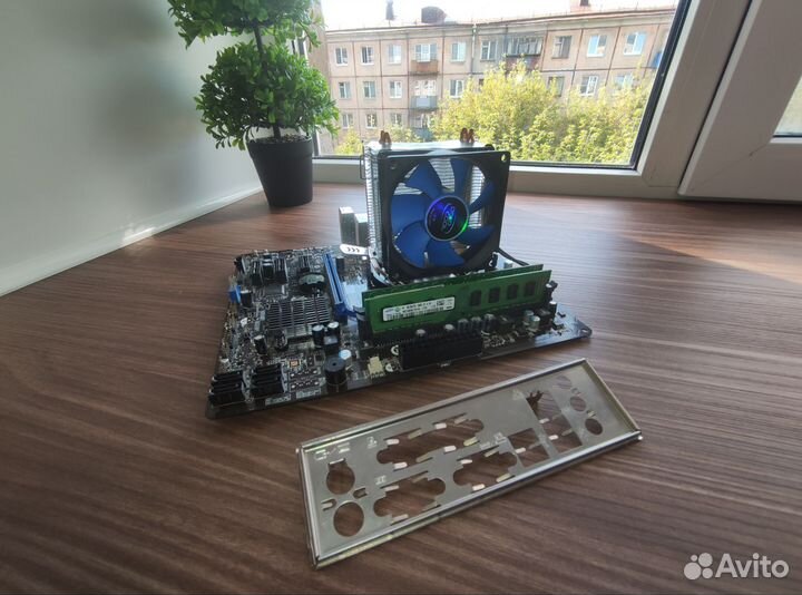 Материнская плата 1155 с процессором