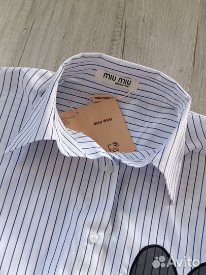 Рубашка Miu miu