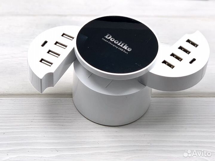 Зарядное устройство на 10 USB 8.2А Doolike