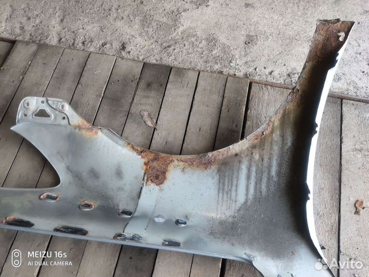 Skoda octavia 08-13г.в крыло левое