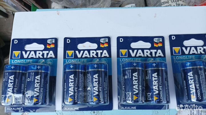 Батарейки varta alkaline