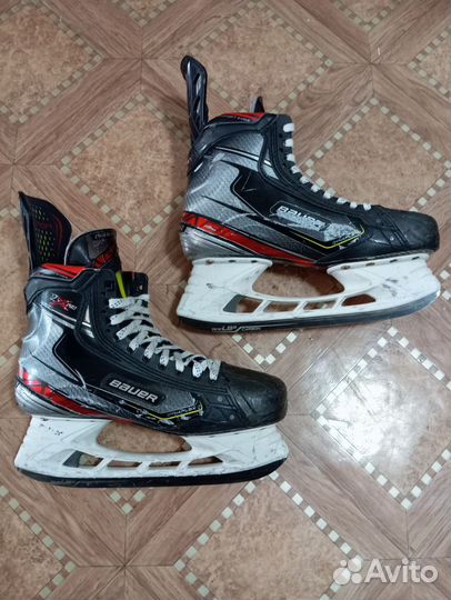 Хоккейные коньки bauer vapor 2x pro, 10,5 размер