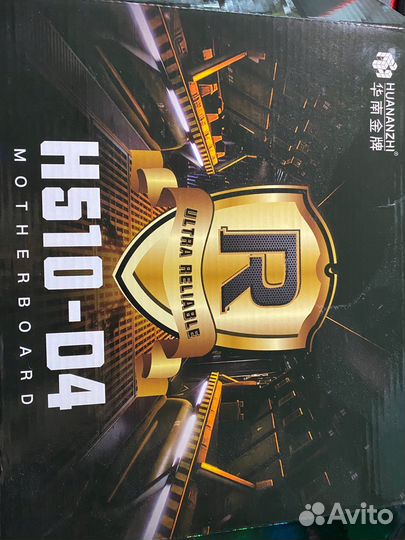 Материнская плата с процессором и памятью