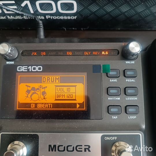 Гитарный процессор эффектов Mooer GE100