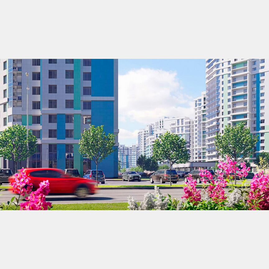 2-к. квартира, 70 м², 10/24 эт.