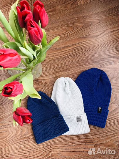 Манишка, снуд ручной работы меринос