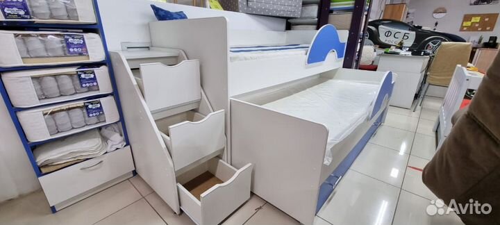 Детская кровать/двухэтажная/выкатная кровать