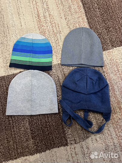 Шапки детские для мальчиков (3-4 года)