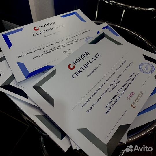 Обучение кератину В студии