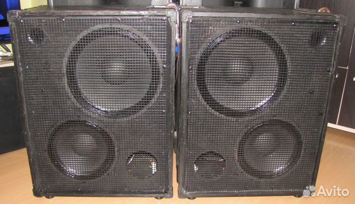 Колонки Frank Audio 2080W Pro 2шт F12L76+F15L76+Вч