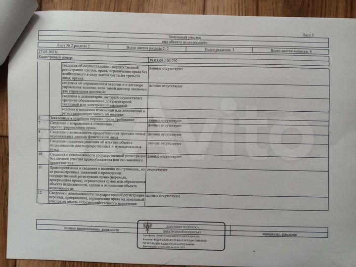 Участок 6,8 сот. (ИЖС)