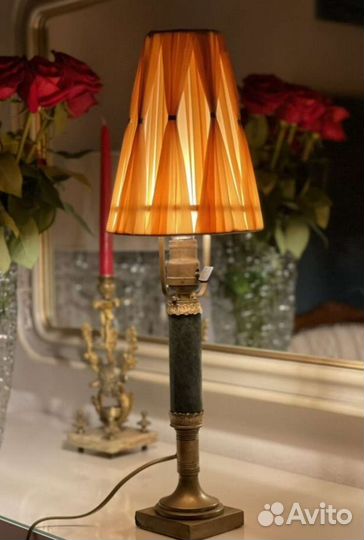 Лампа старинная настольная