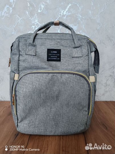 Сумка рюкзак трансформер для коляски