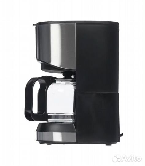 Кофеварка Polaris PCM 0613A, серебристый, черный