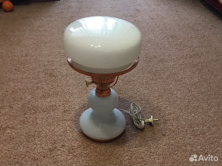 Настольная лампа грибок. СССР
