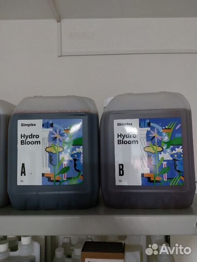 Комплексное удобрение Simplex Hydro Vega/Bloom A+B