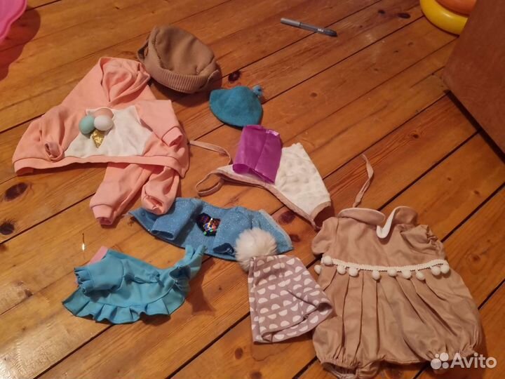 Одежда для кукол и пупсов цена за все
