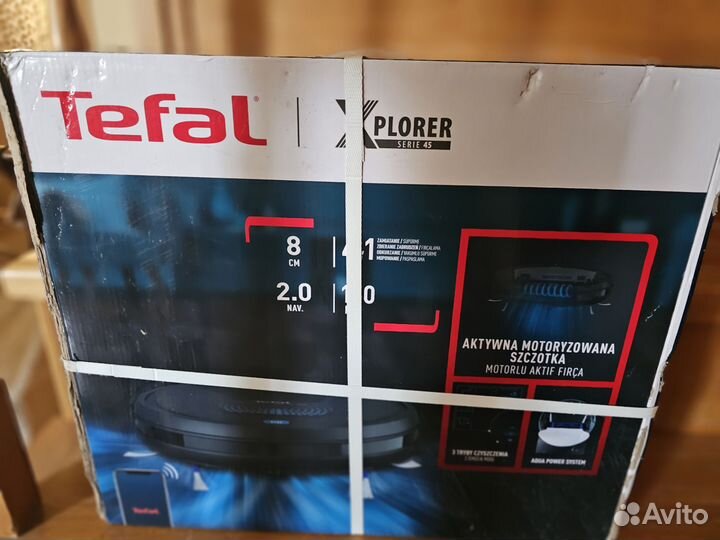 Робот пылесос tefal 45