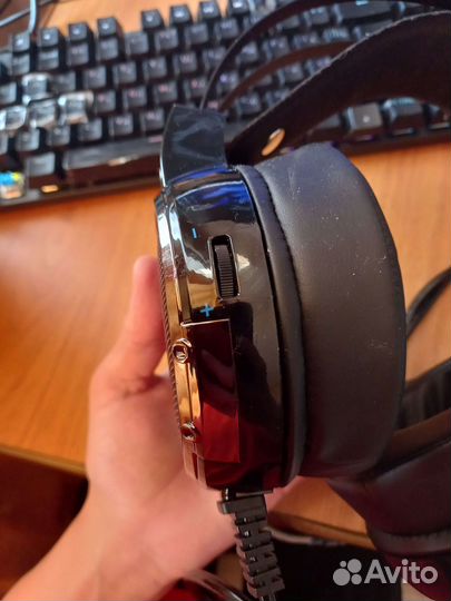 Проводная гарнитура Oklick HS-L700G черный