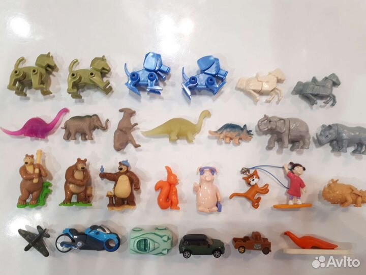 Игрушки из киндер сюрприза