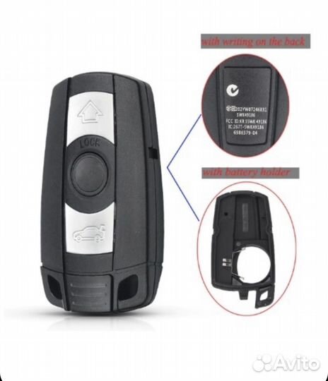 Замена корпуса ключа BMW E70