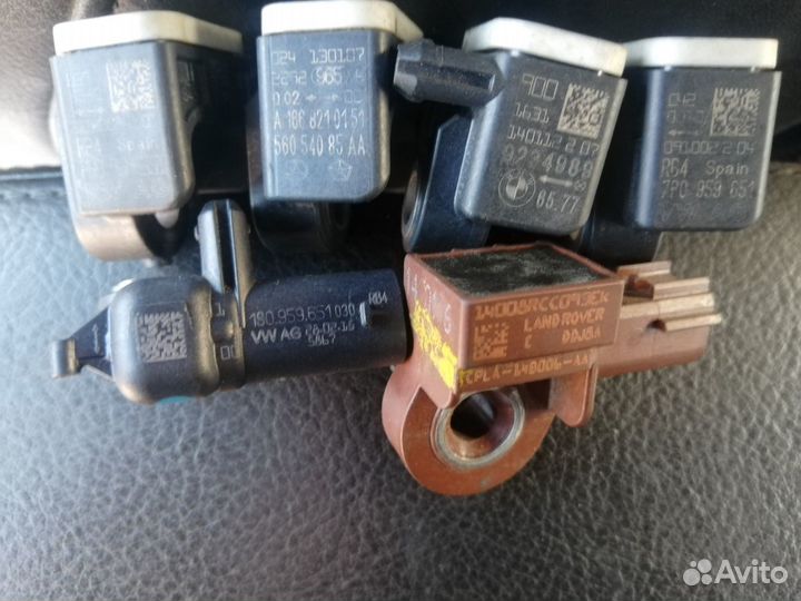 Датчик удара Vw Skoda Bmw Audi Mercedes передний