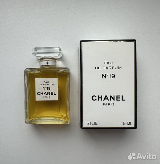 Chanel но 19 EAU DE parfum 50 мл винтаж 1991