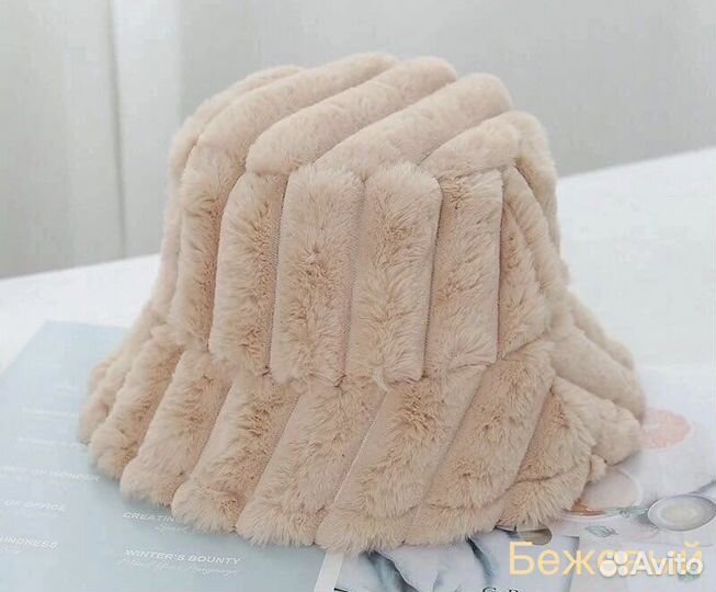 Панама женская теплая. Шапка женская