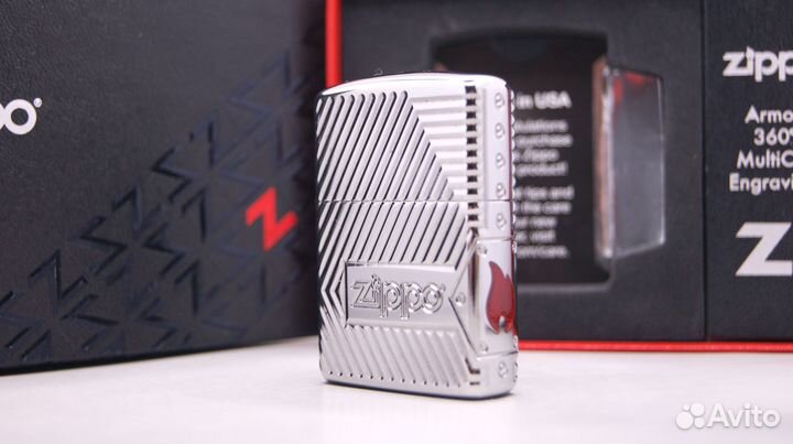 Zippo 29672 Bolts design (armor)