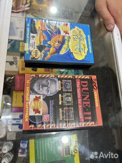 Картриджы на sega. Duna 2 и русалочка