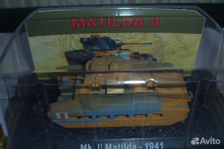Модель танка Mk.II Matilda-1941
