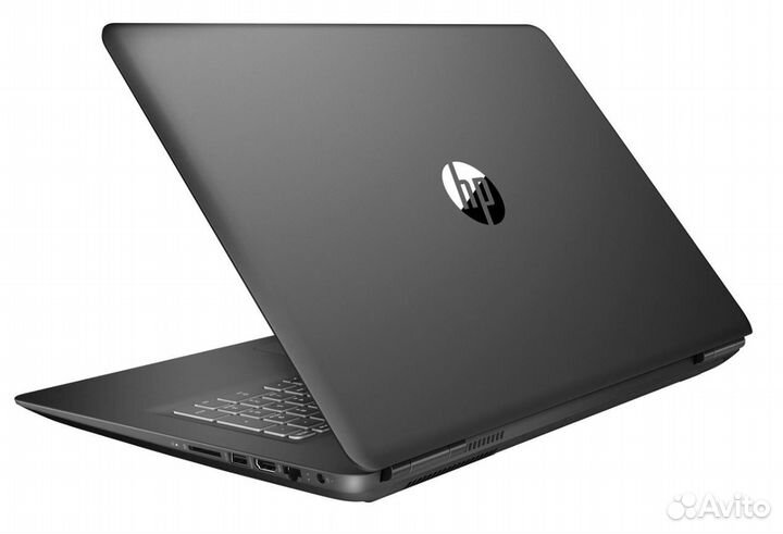 HP 17.3 i5-8300H 4яд8пот Gtx1050Ti/4 8Гб 128+1Тб