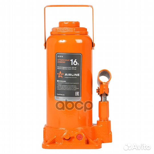 Домкрат бутылочный AJ-B-16 airline