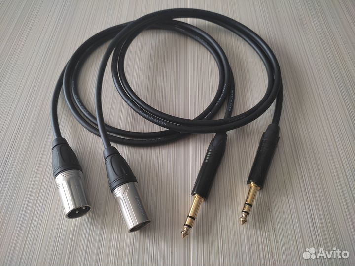 Коммутация балансная студийных мониторов Canare