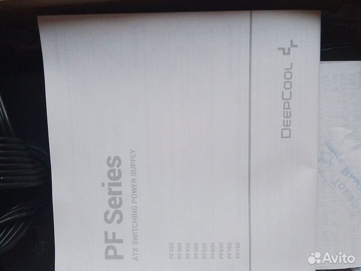 Блок питания deepcool pf 600 новый