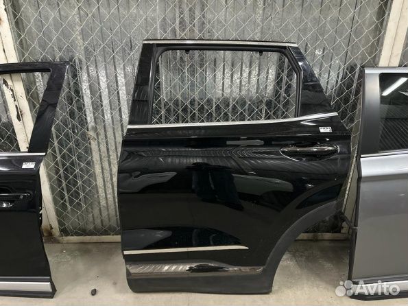 Дверь задняя левая Хендай Санта Фе 4 TM