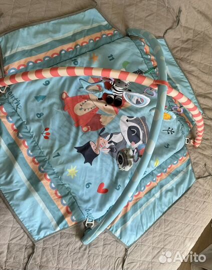 Развивающий коврик для новорожденных