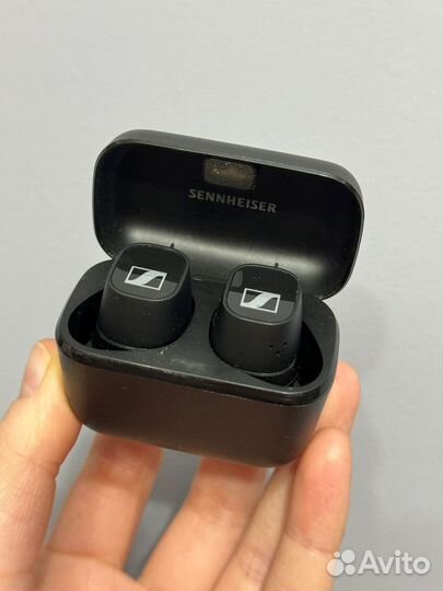 Наушники Sennheiser CX plustw1 Black Bluetooth